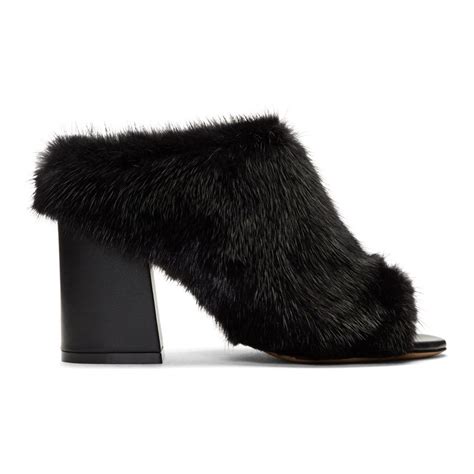 fur slippers givenchy|Givenchy snakeskin boots.